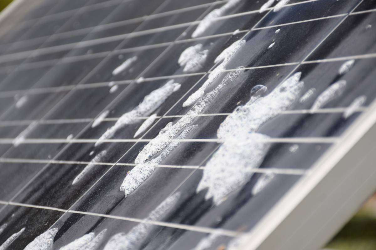 nettoyage panneau solaire