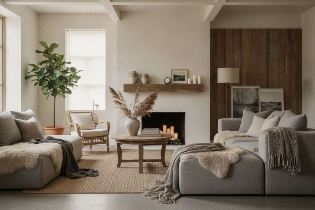 Salon cocooning scandinave : créer une ambiance chaleureuse