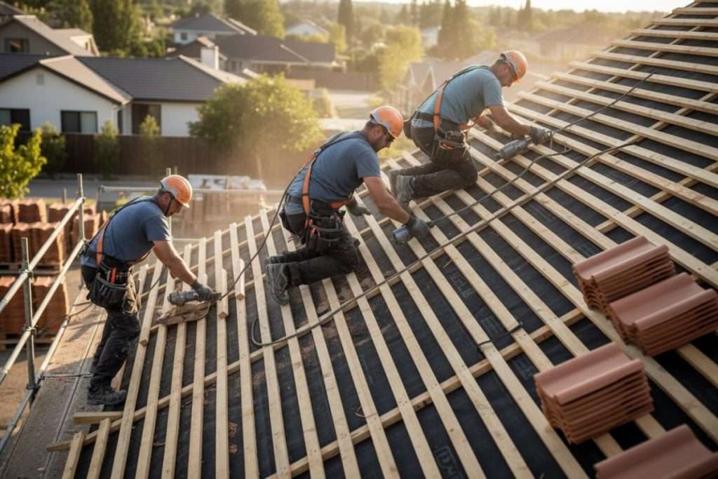 Écartement des liteaux pour tuile romane canal