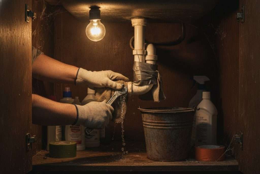Réparer un tuyau d’évacuation des eaux usées : les solutions